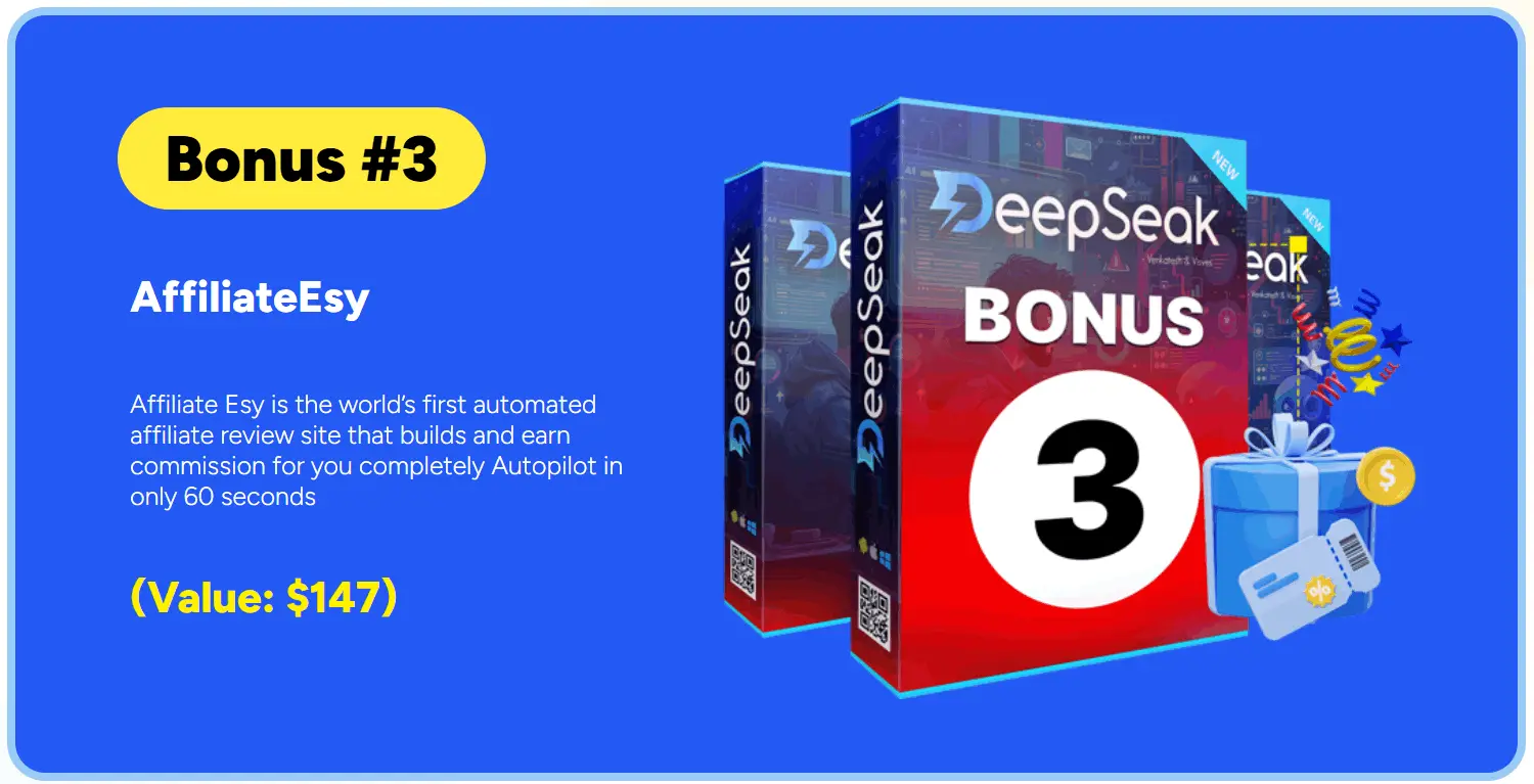 deepseak bonus 3