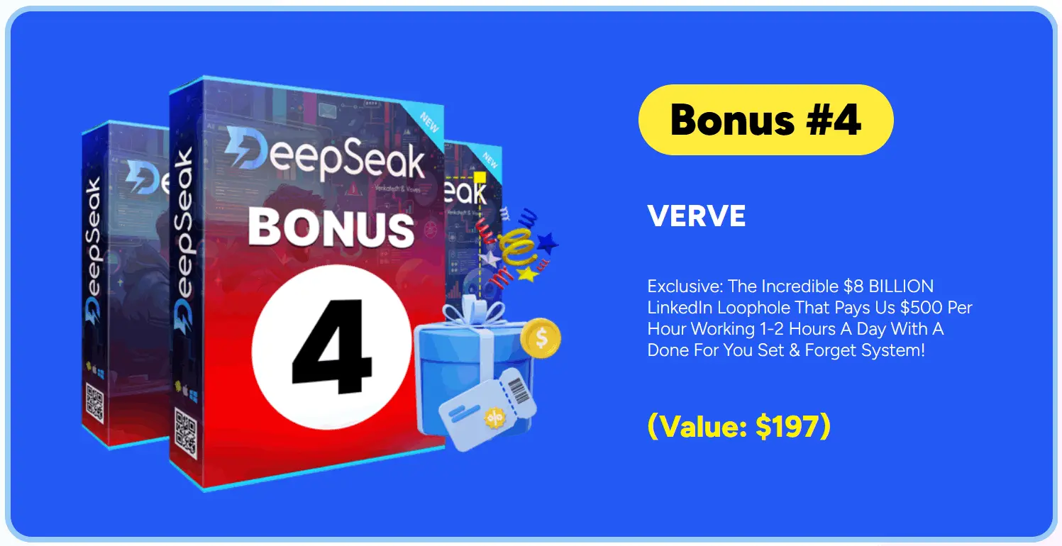 deepseak bonus 4